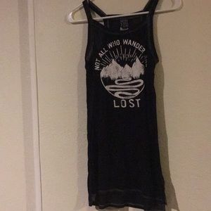 “Not all who wander are lost” top